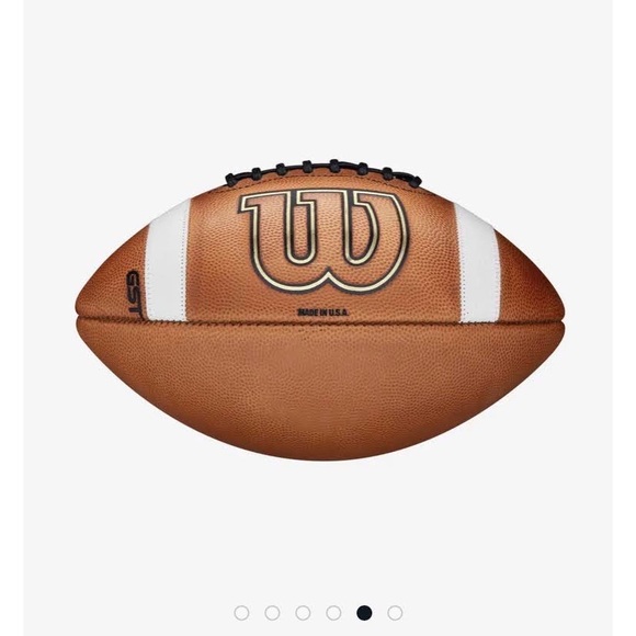 WILSON GST GAME FOOTBALL - Genuine Game Ball - Picture 7 of 9